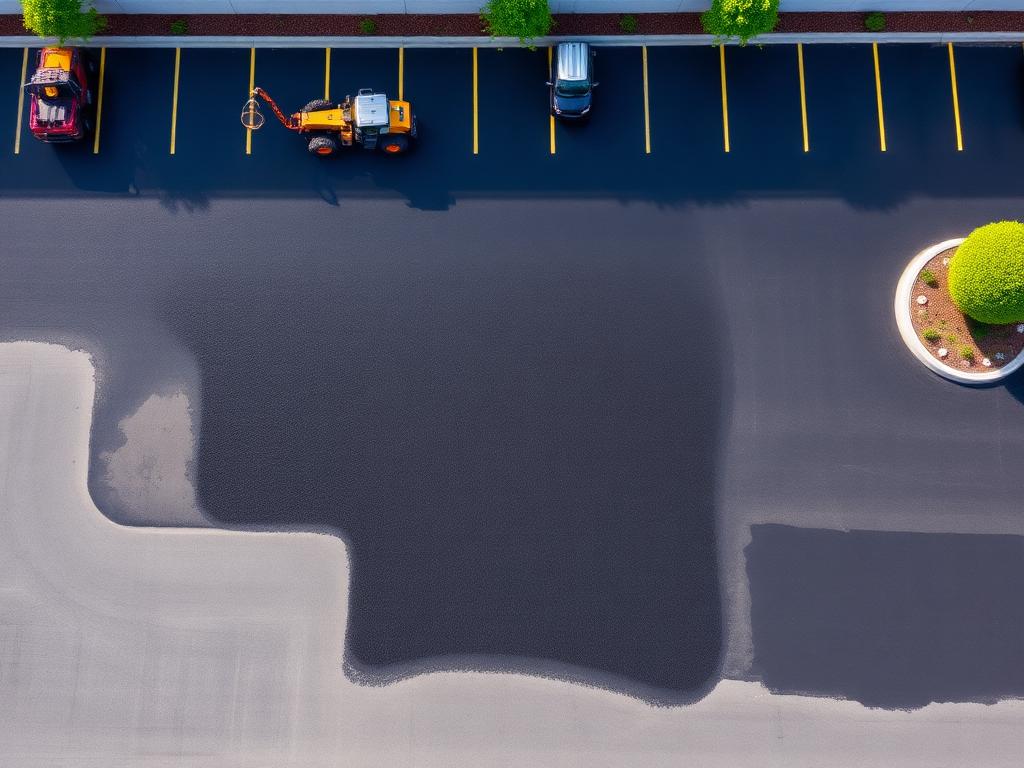 Commercial Parking Lot Paving